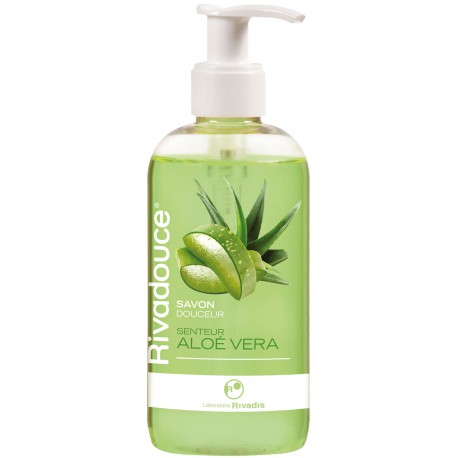 Savon aloe vera Rivadouce 250mL+pompe