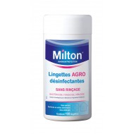 Lingette désinfectante Milton - boite de 100