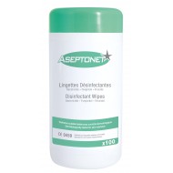 Lingette désinfectante Aseptonet - distributeur 100